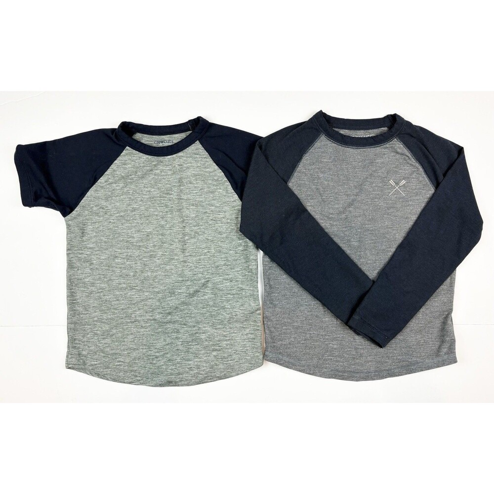 Crewcuts Active Boys Shirts Outdoor Summer Bundle Lot Sz XXS  (Sz 2-3)  J. Crew